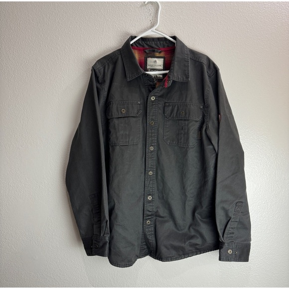Legendary Whitetails Mens Journeyman Rugged Shirt Jacket Size Large - Picture 1 of 7